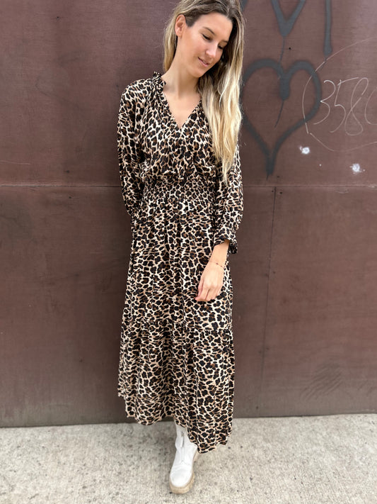Jurk Leopard Zurro
