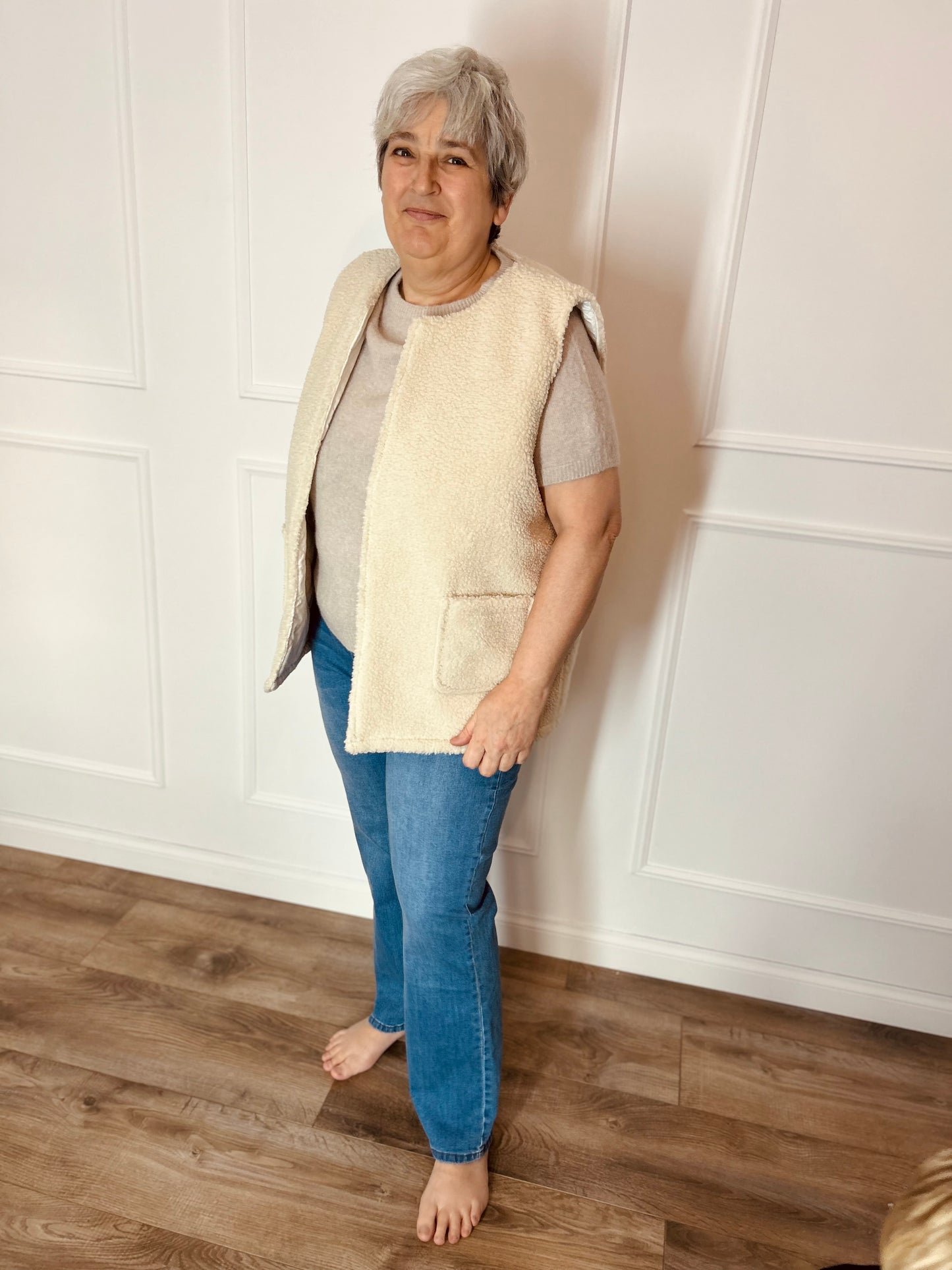 Teddy vest Davy XL