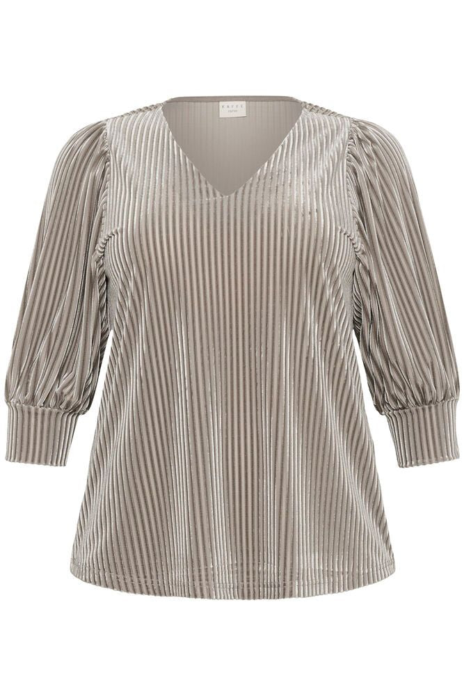 Kaffe Curve blouse Cacanna grijs