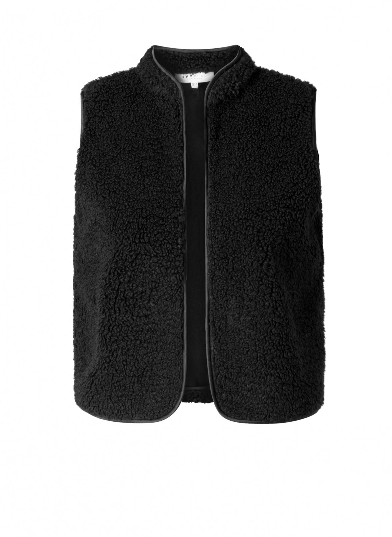 Ivy Beau teddy vest Shery black
