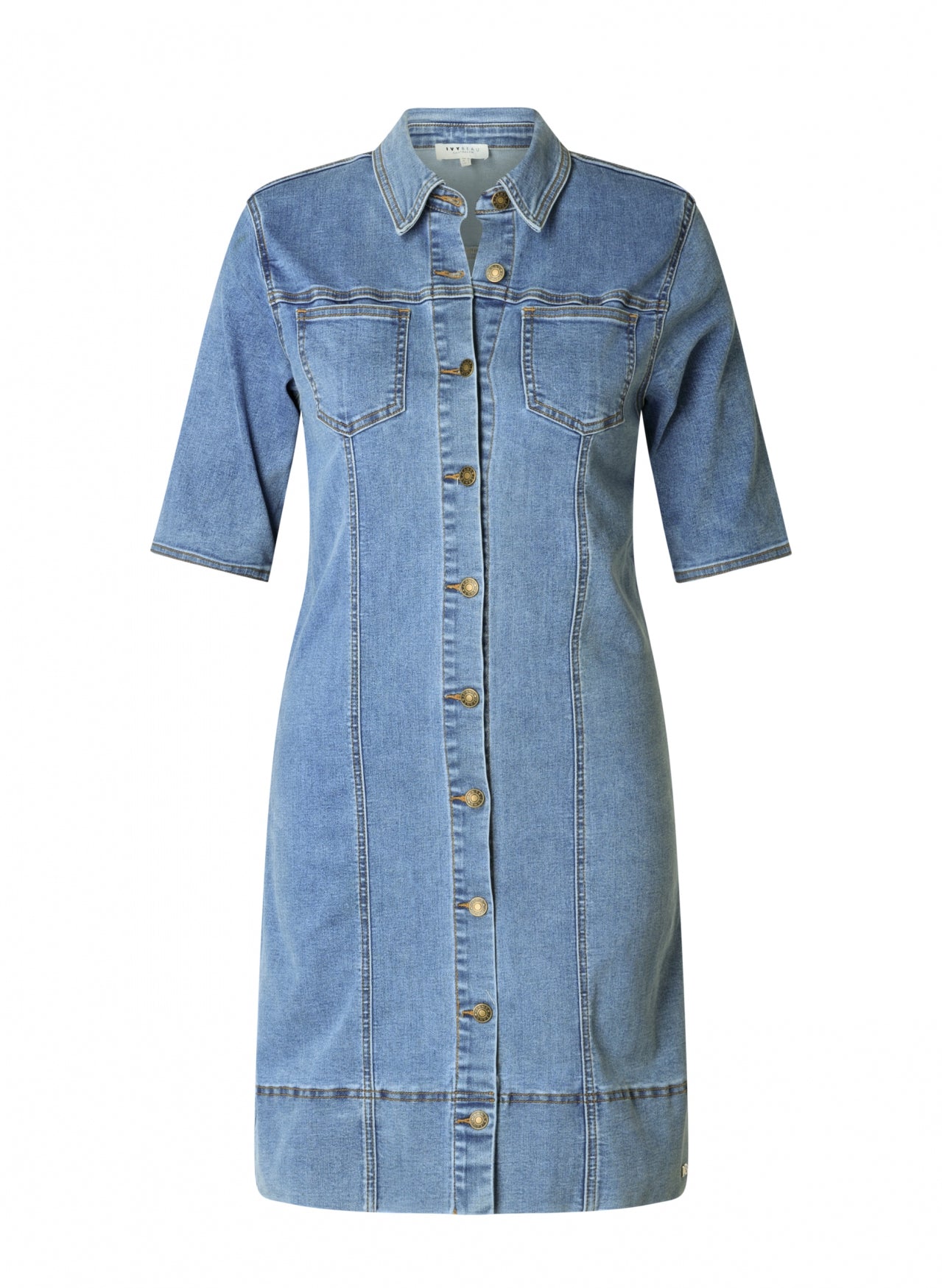 Ivy Beau denim jurk Vicky