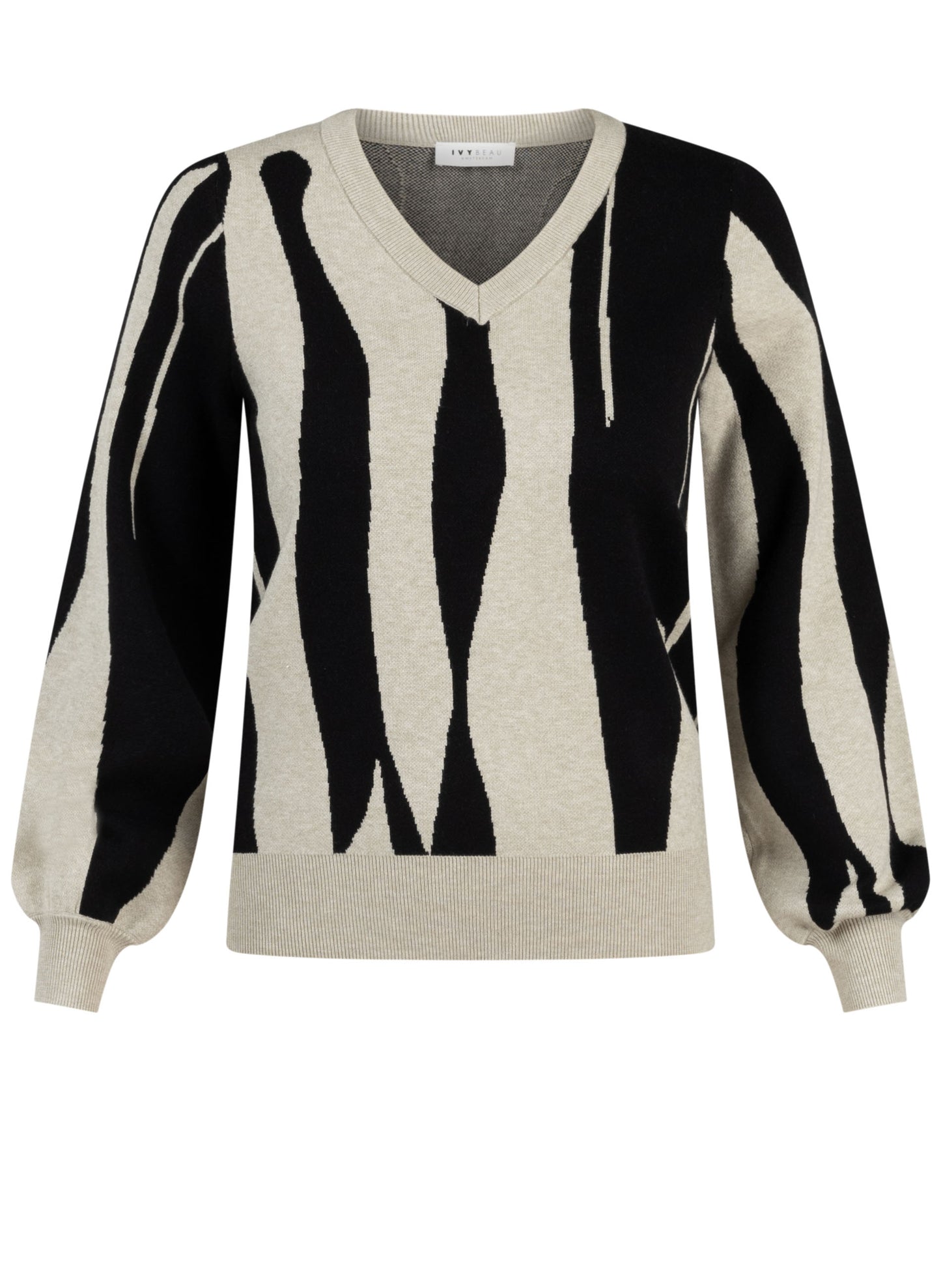 Ivy Beau trui Suvi zwart