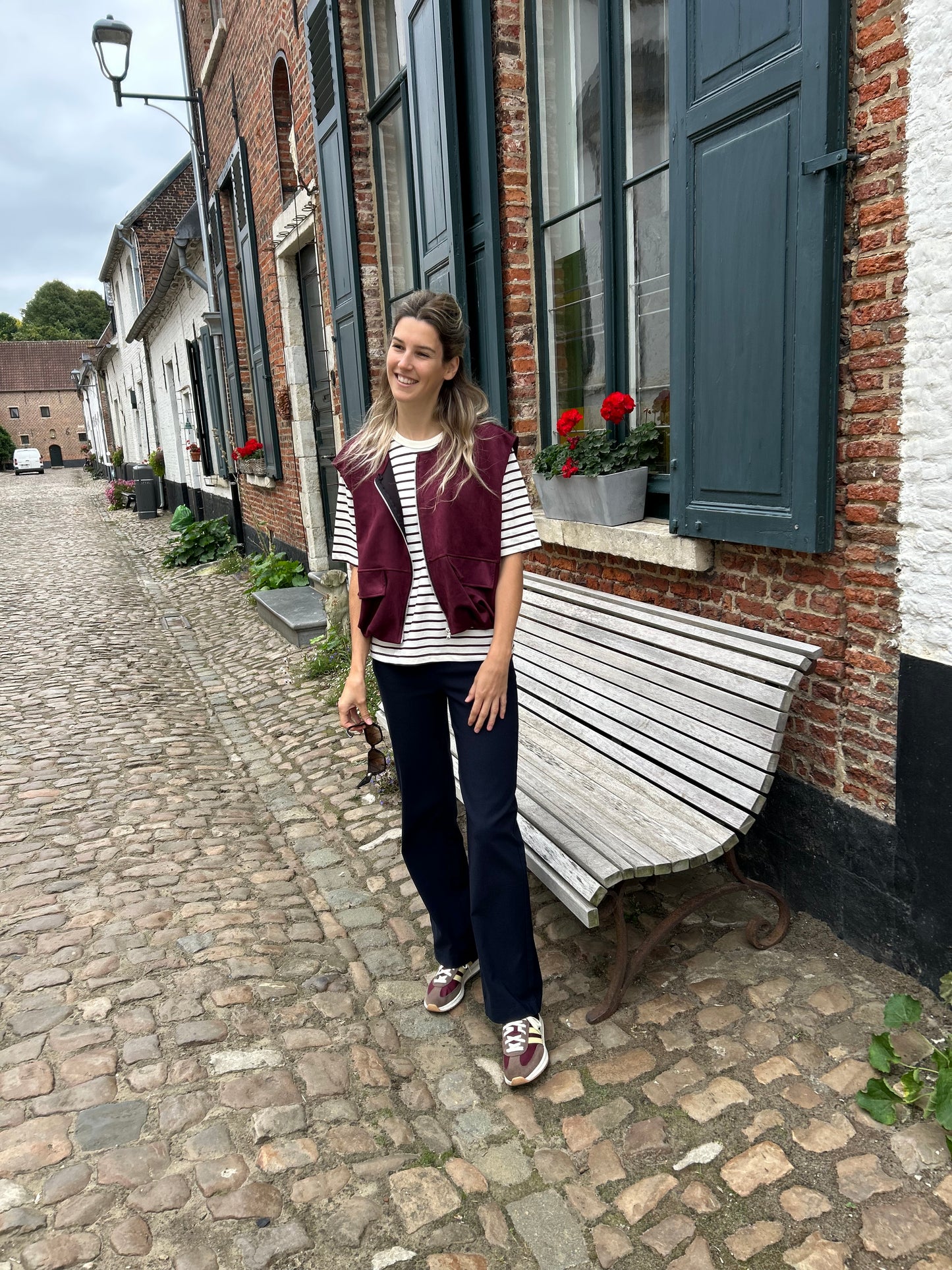 Vest Lori bordeaux