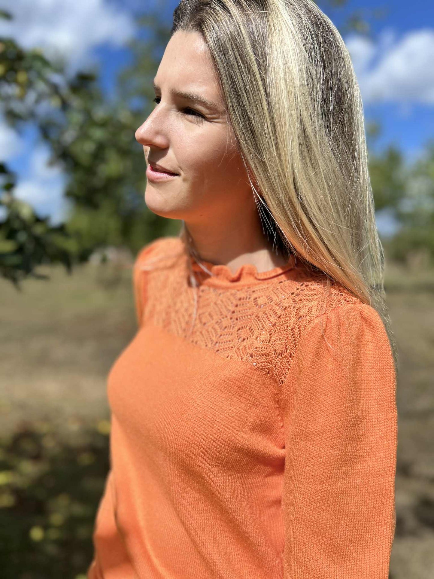 Ivy Beau Trui Rose orange