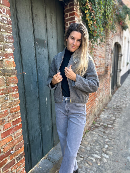 Yest jas Carmen-Maria dark-grey