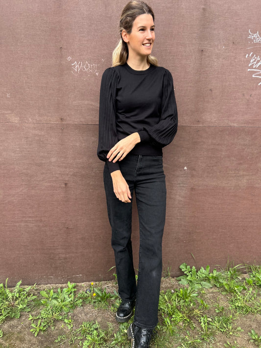 Lone Knit pullover black deep Kaffe