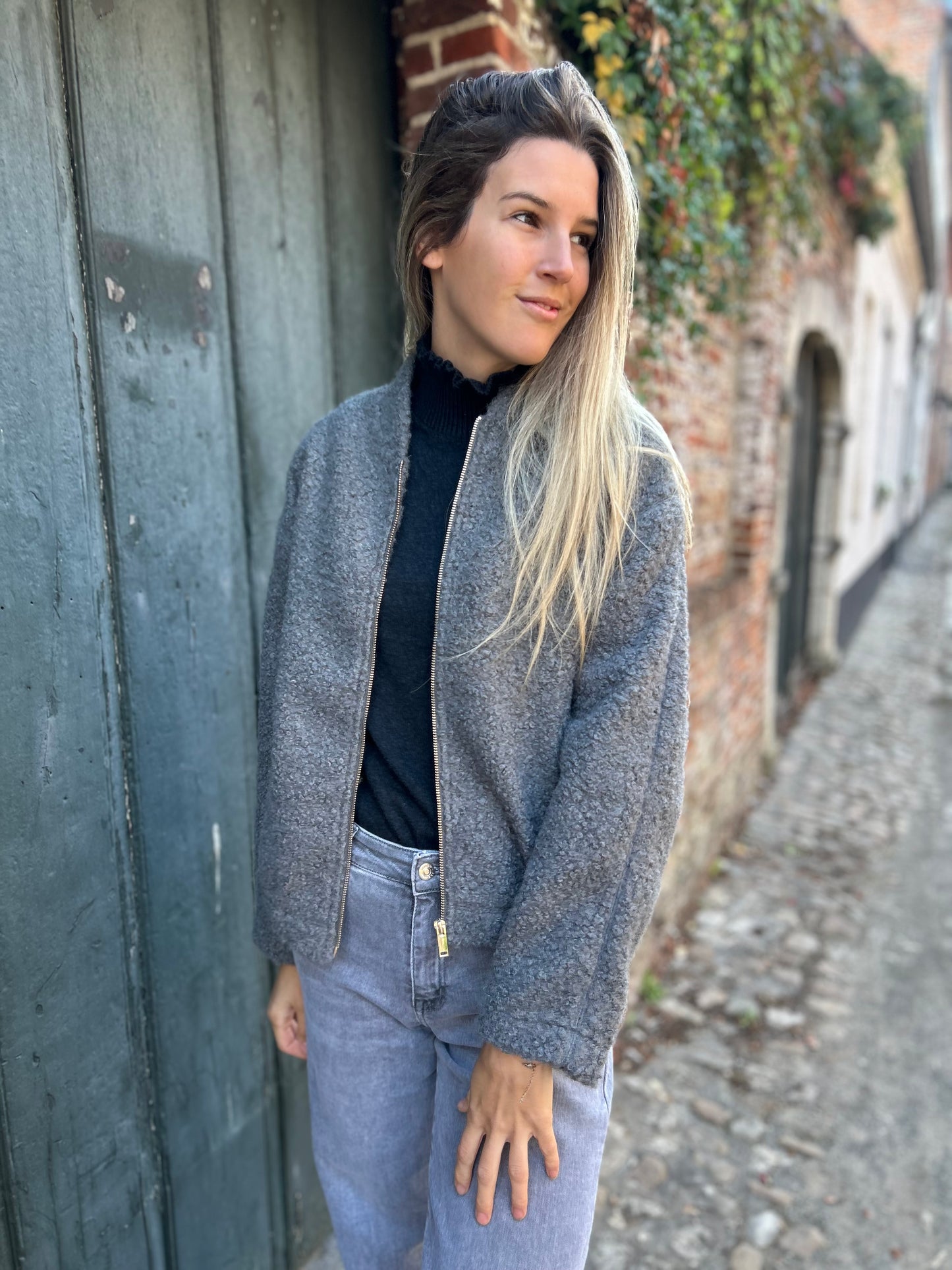 Yest jas Carmen-Maria dark-grey