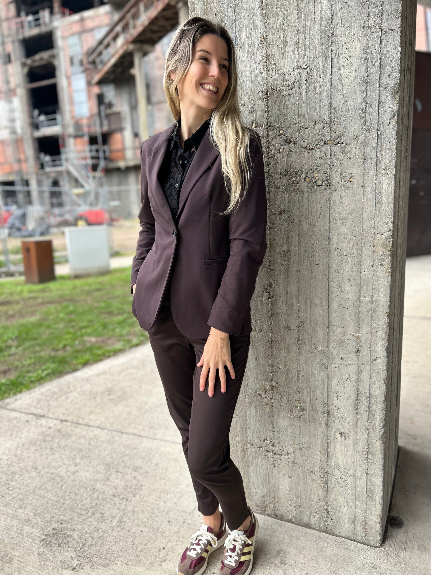 Kaffe Sakura blazer black coffee