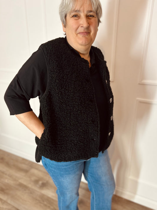 Teddy vest Pauline XL