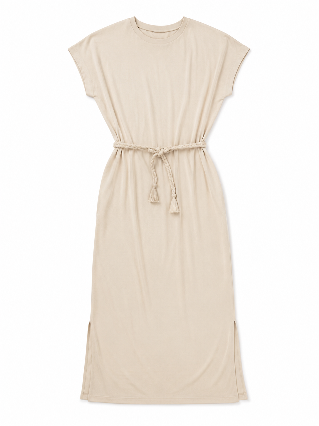 Mechu jurk beige