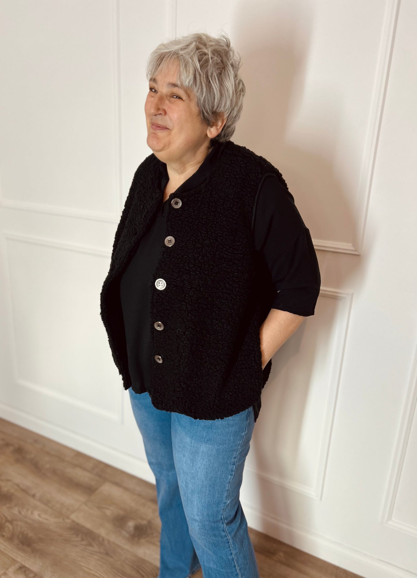 Teddy vest Pauline XL