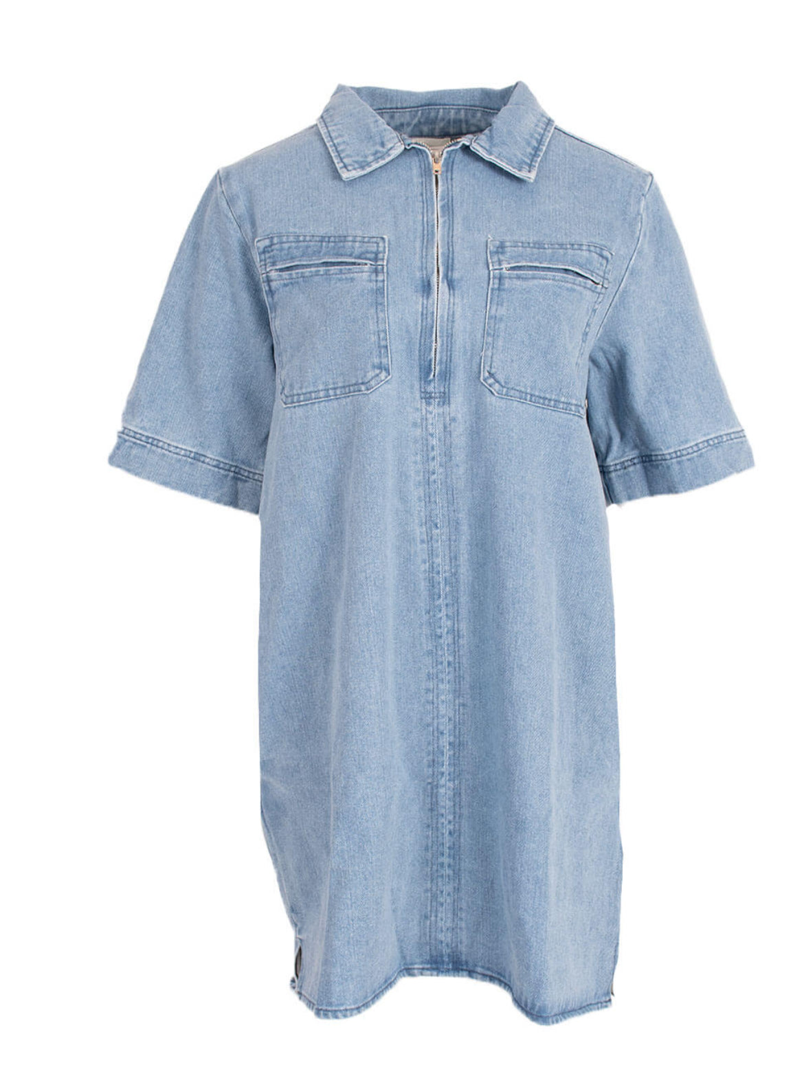 Jeans jurk Azra blauw