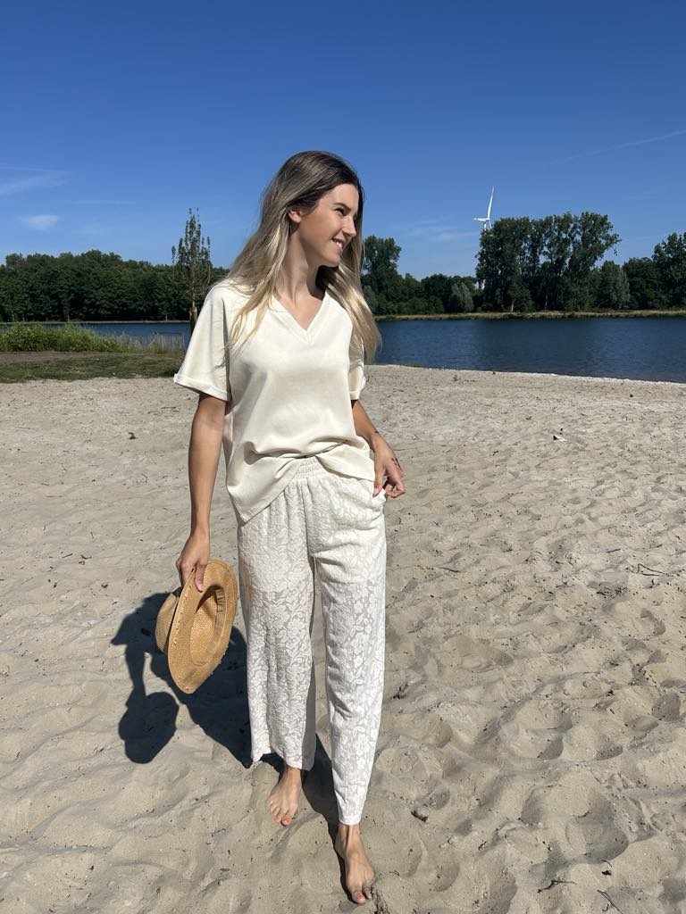 Kanten broek Daphne
