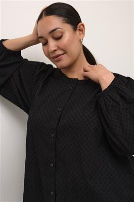 Rory shirt zwart Kaffe Curve