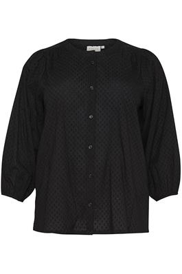 Rory shirt zwart Kaffe Curve