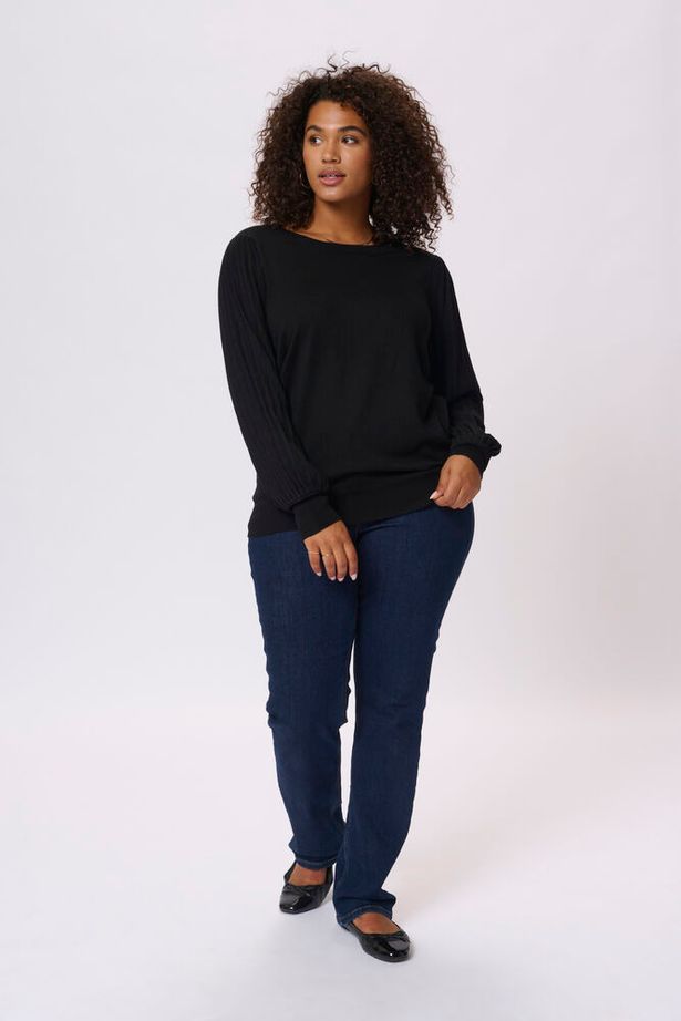 Loni knit pullover Kaffe Curve