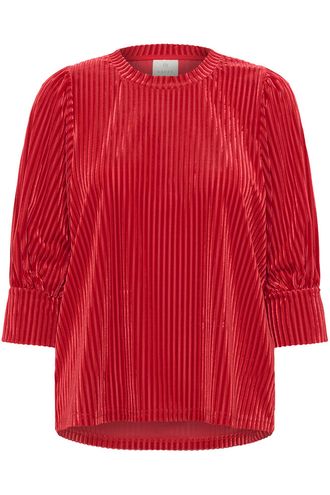 Kaffe Caca blouse haute red