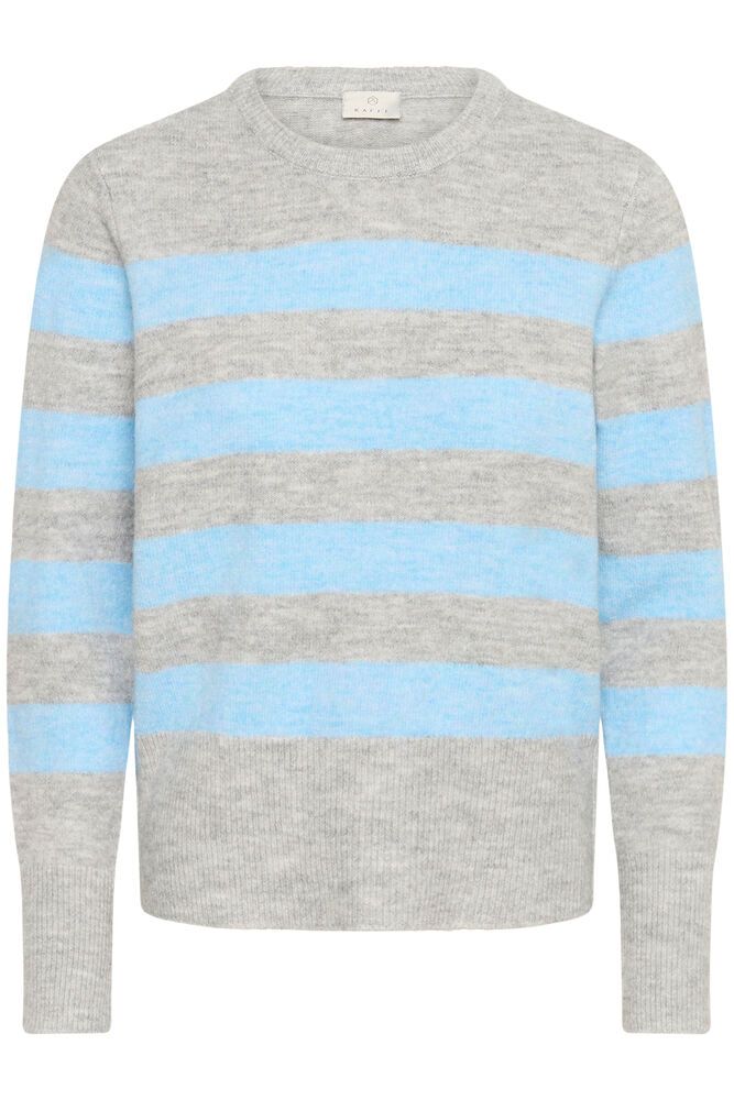 Kaffe Striped Pullover Niel blauw