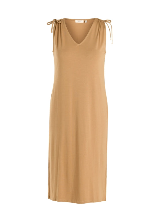 Yest jurk Tekla Essential summer taupe