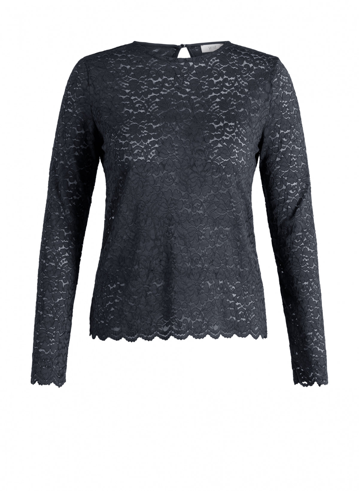 Yest blouse Diletta Essential warm grey