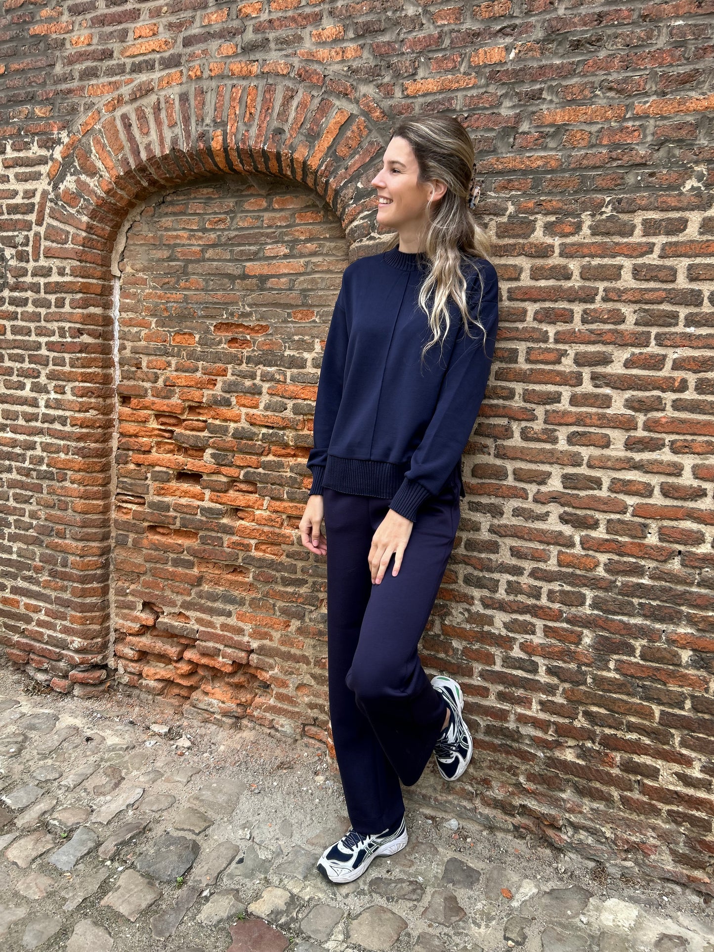 Yest sweater Nele blauw
