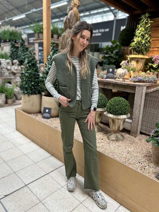 Ivy Beau broek Sis olive