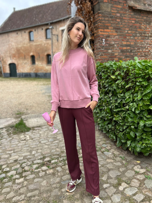 Yest sweater Nele roze