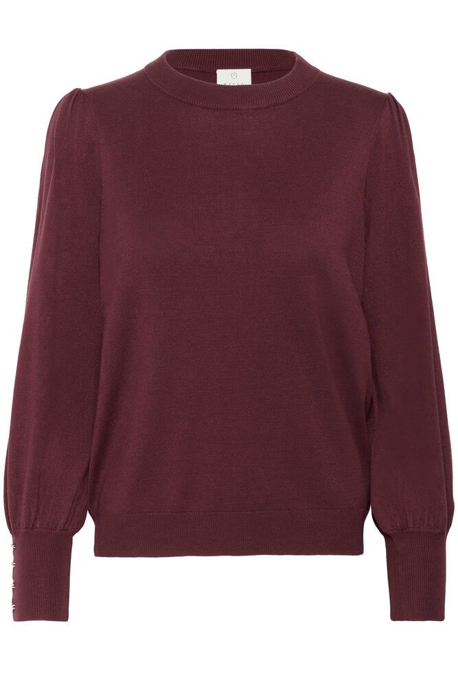 Lizza round neck pullover windsor wine Kaffe