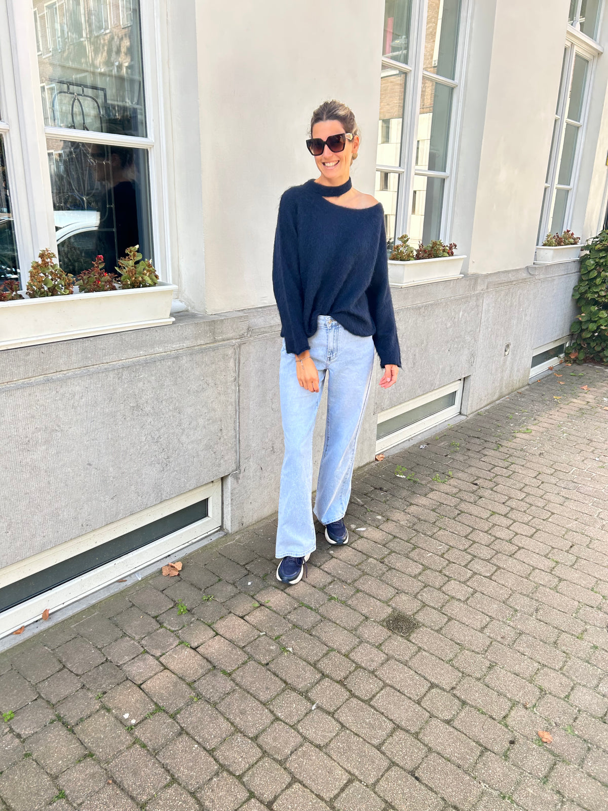 Trui Helena blauw