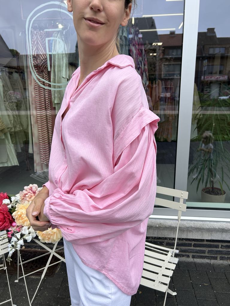 Hemd Maité roze