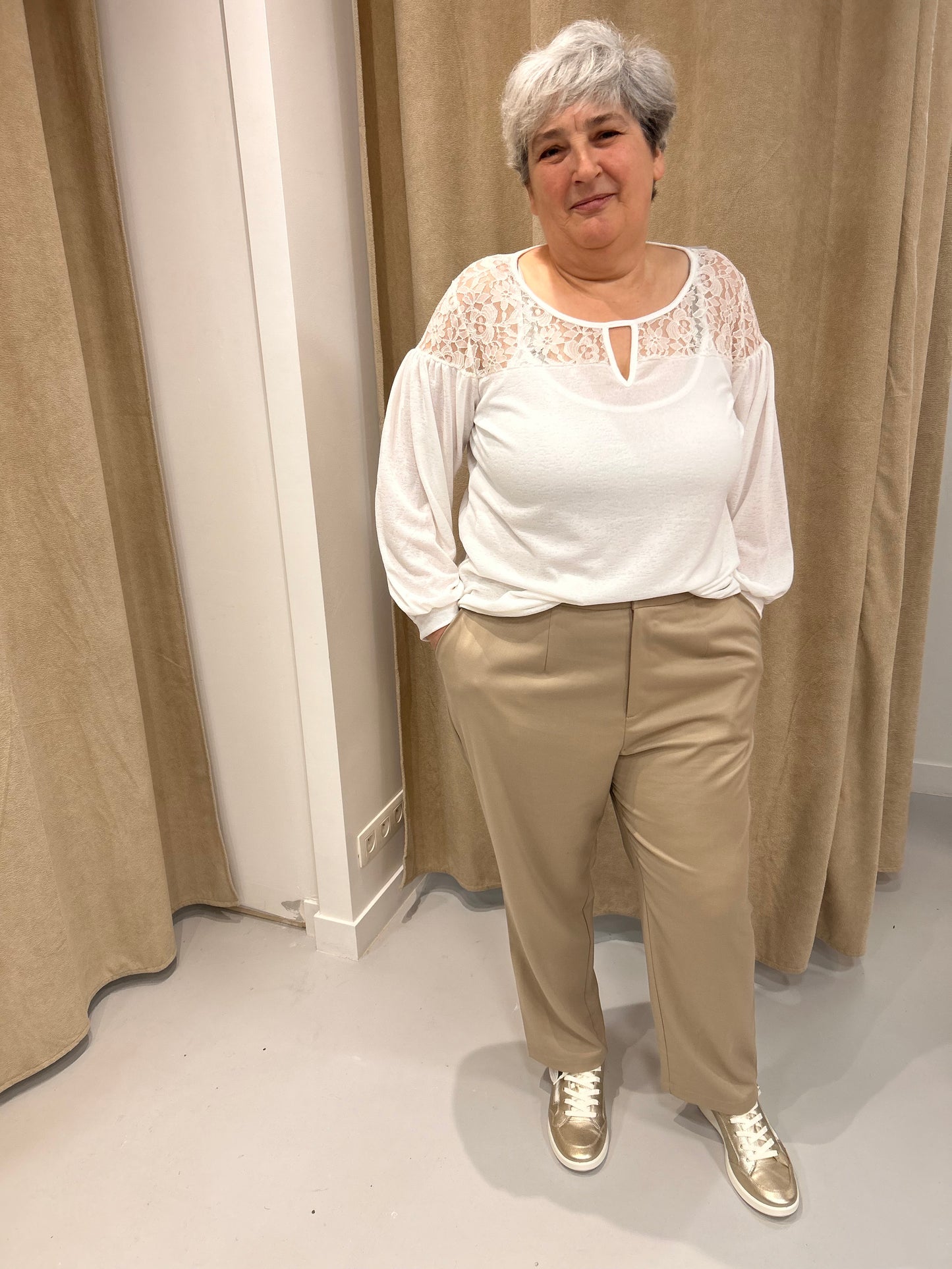 Blouse Alison XL wit