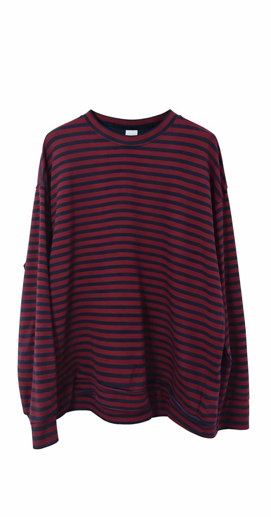 Blouse Muki navy/bordeaux