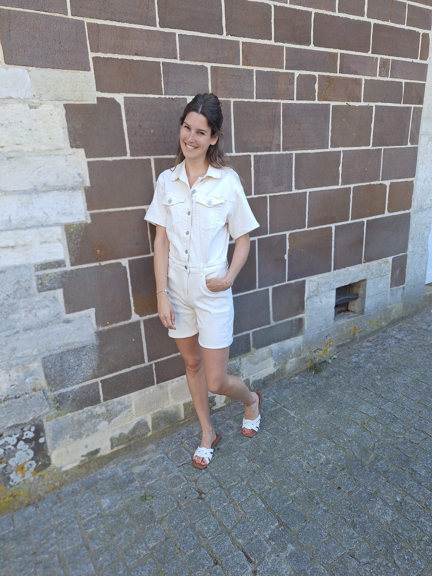 Jeans playsuit Rani