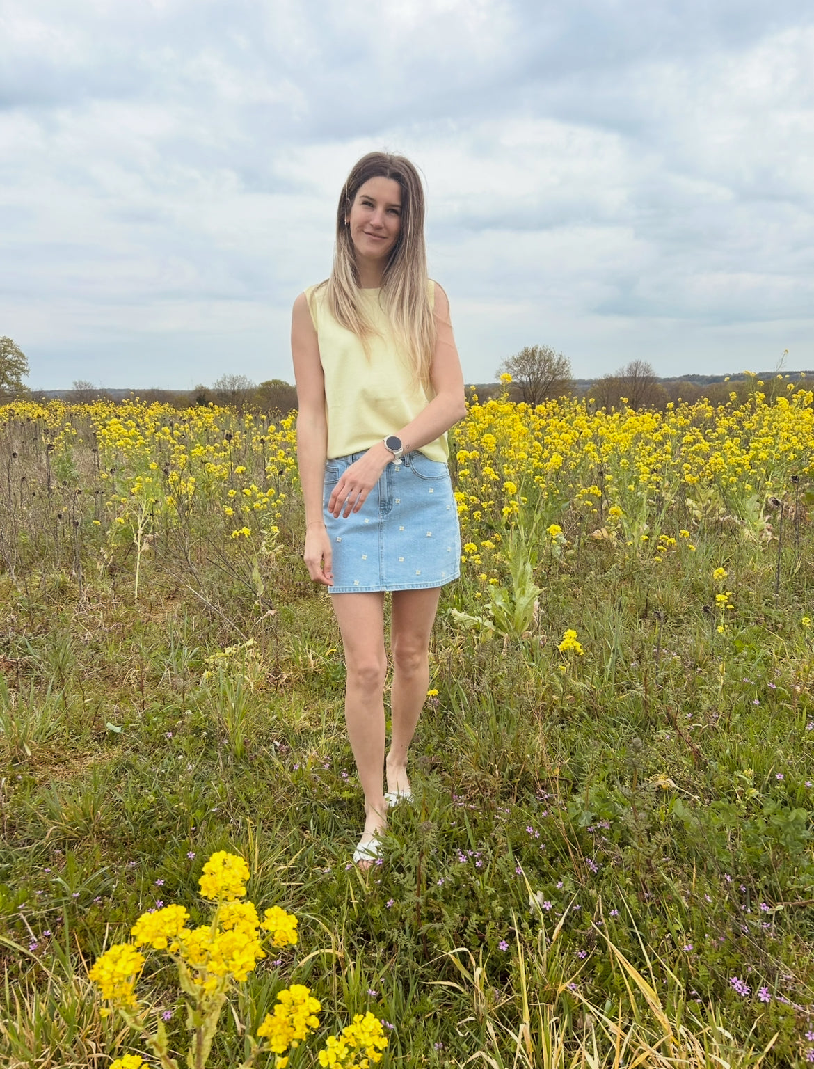 Jeansrok Ileana
