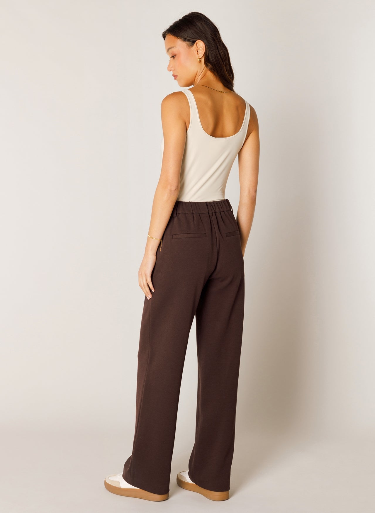 Base Level broek Yorin bruin