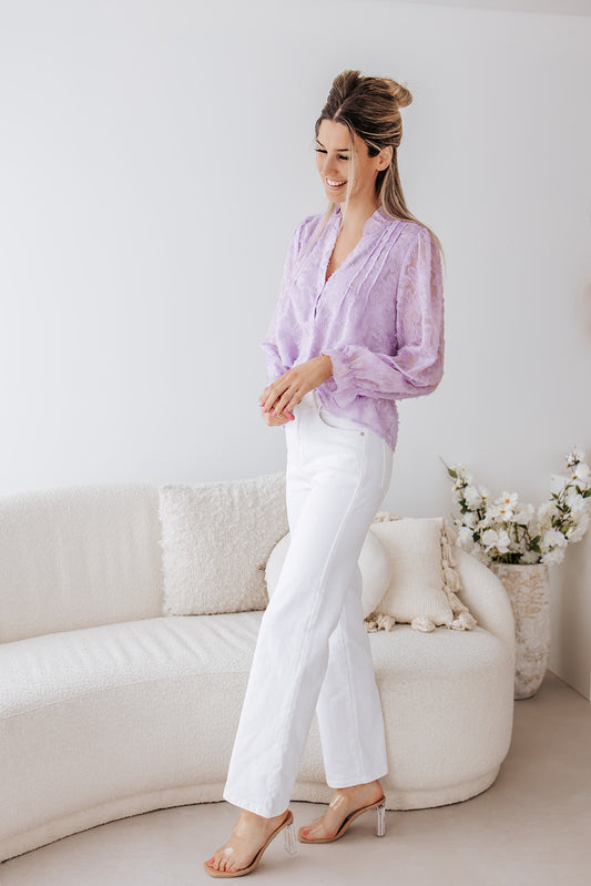 Blouse Saartje paars