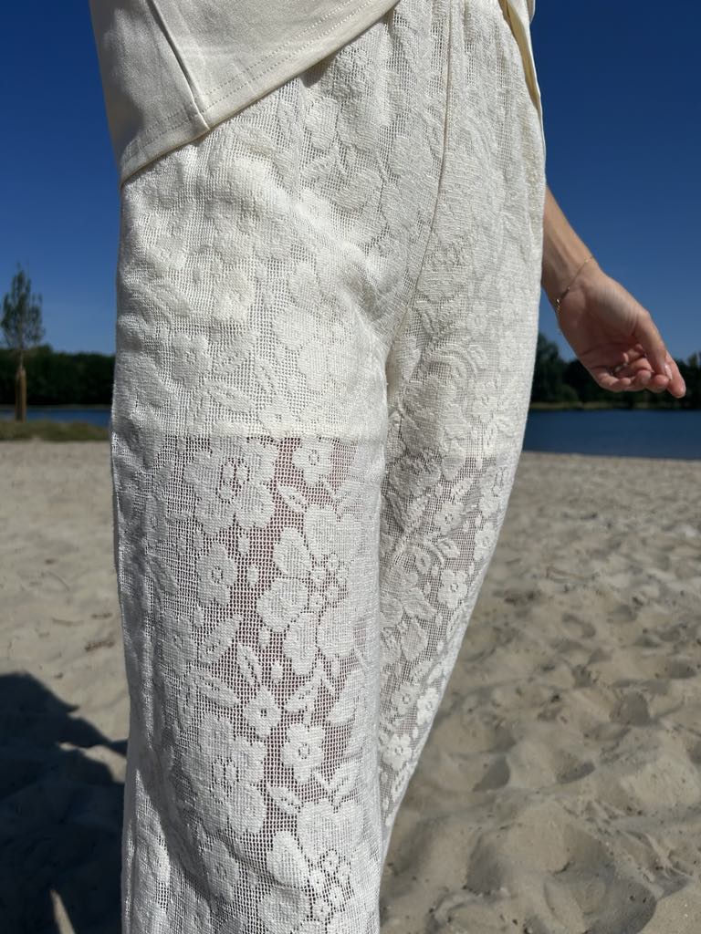 Kanten broek Daphne