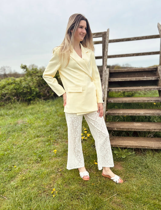 Kanten broek Daphne