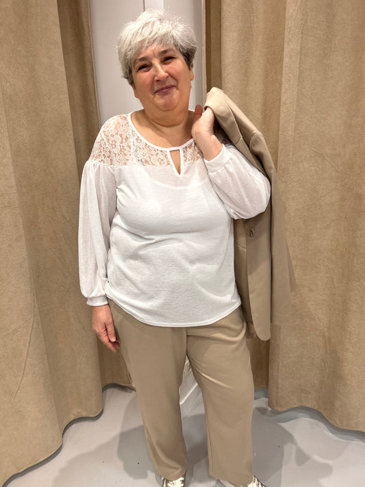 Blouse Alison XL wit