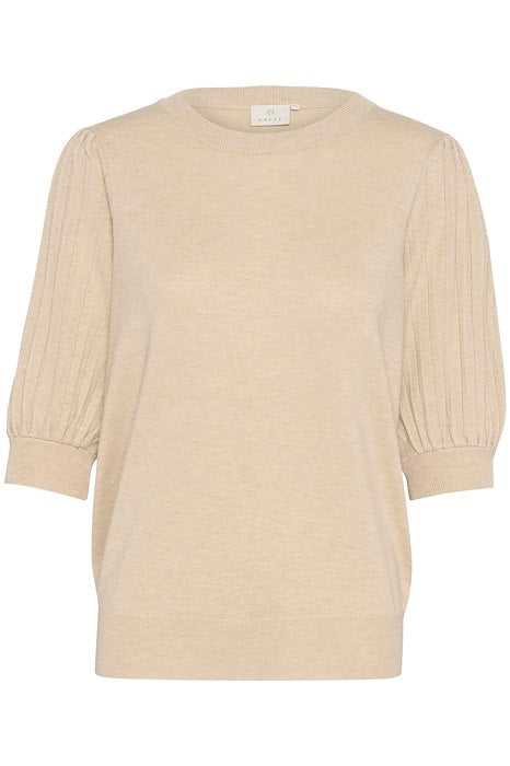 Lone Knit Pullover 1/2 feather grey Kaffe