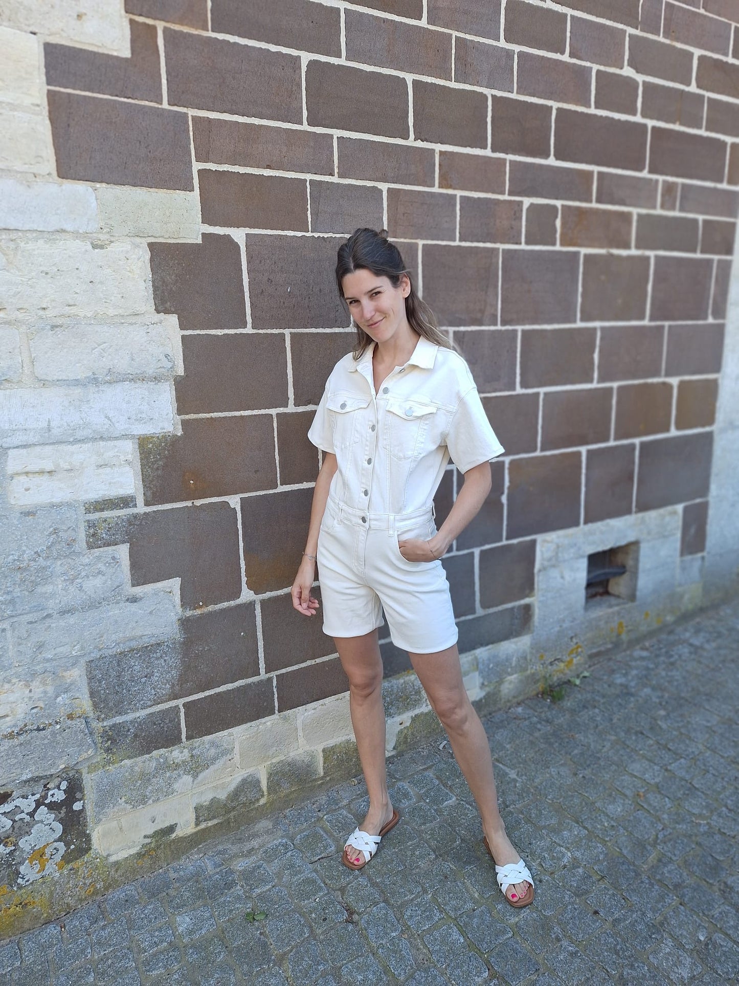 Jeans playsuit Rani