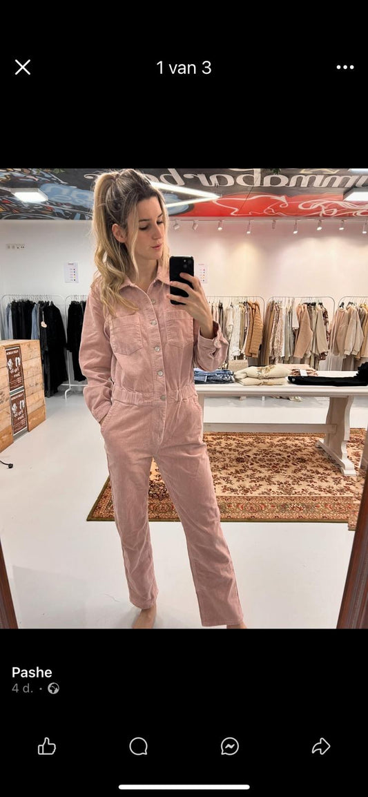 Jumpsuit Nicole roze
