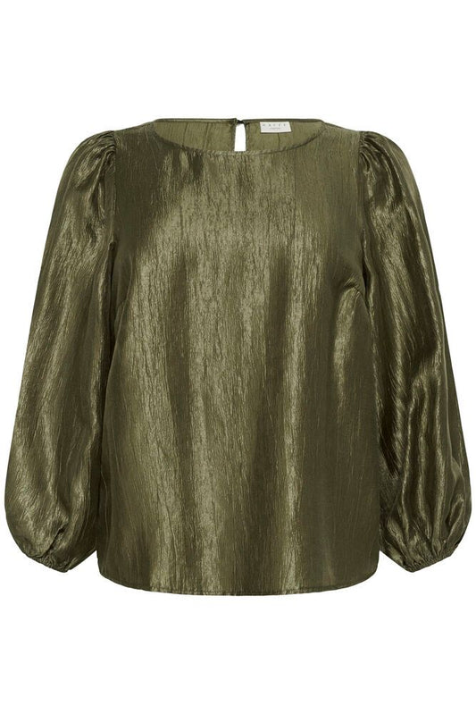 Kaffe curve blouse Rizza kaki