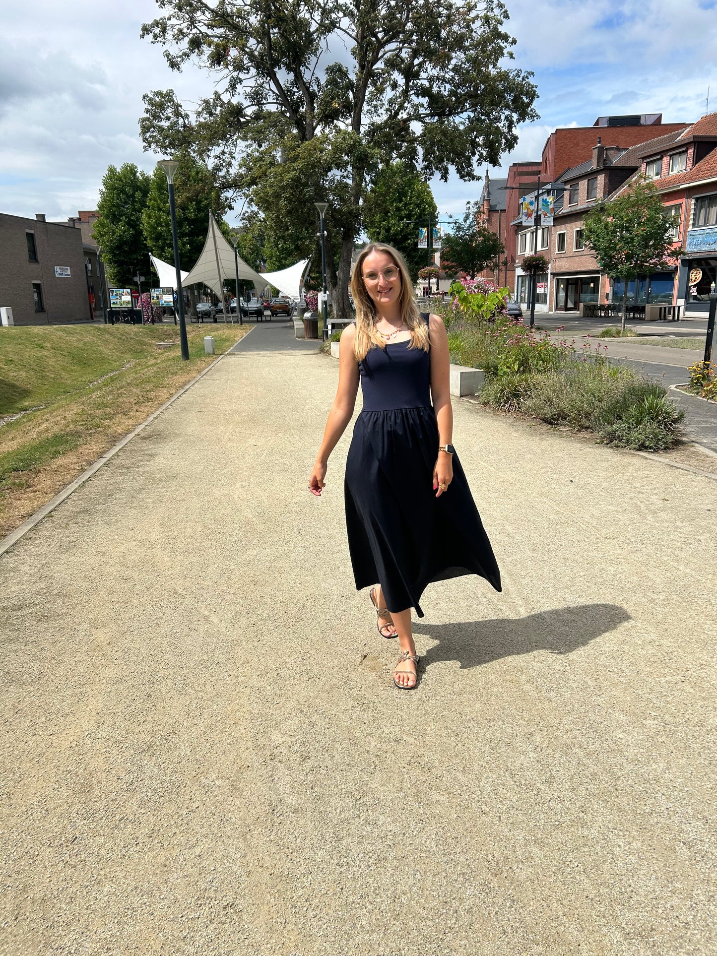 Jurk Bo donkerblauw