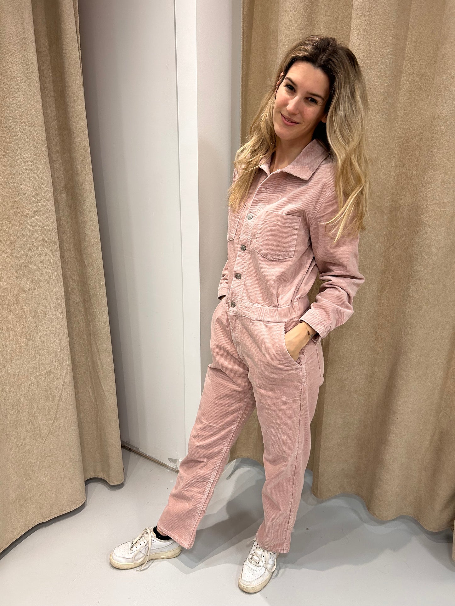 Jumpsuit Nicole roze