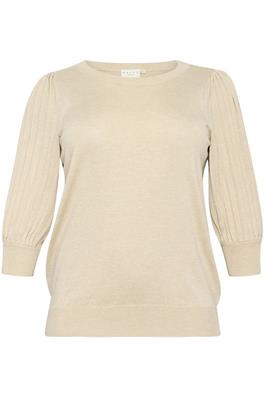 Loni 3/4 sleeve Knit Pullover Kaffe Curve