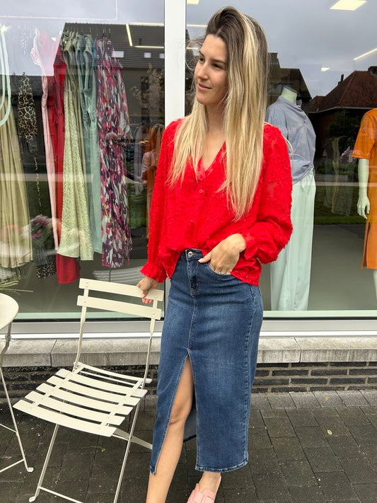 Blouse Saartje rood