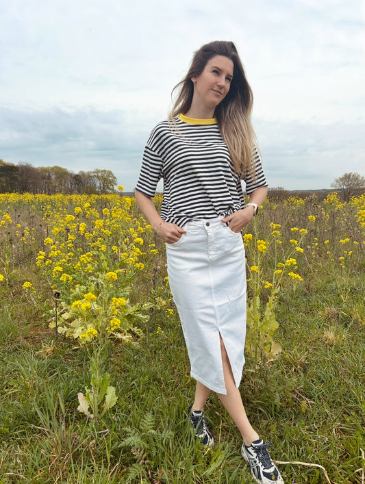 Kaffe denim skirt Zelina