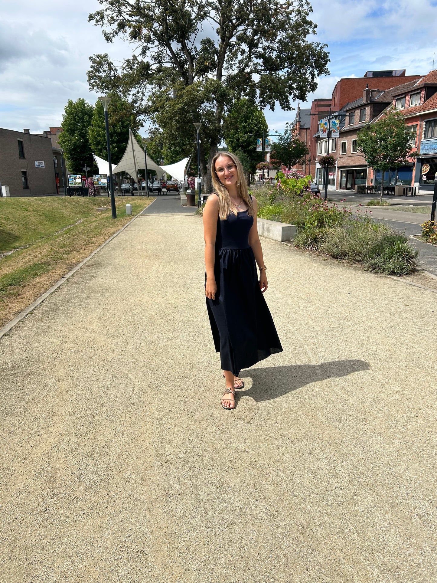 Jurk Bo donkerblauw