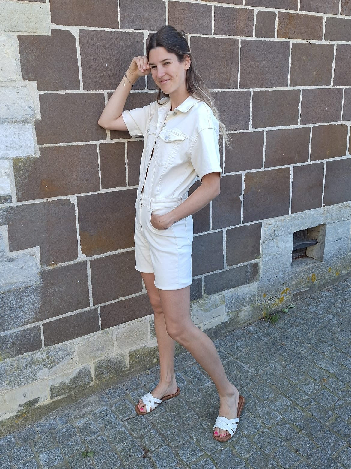 Jeans playsuit Rani